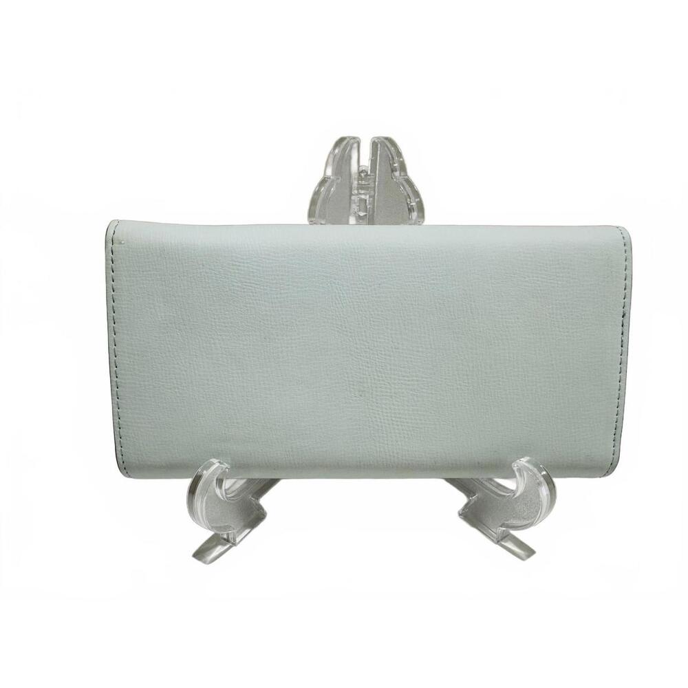 Light Blue Wallet with Gold Swan and Glitter Detail by Samilon - Picture 2 of 9